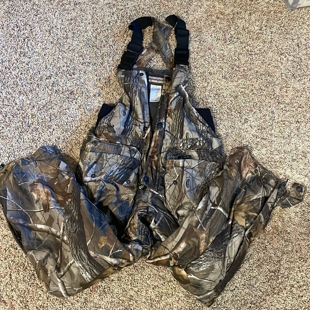 Remington youth 8/10 thick overalls